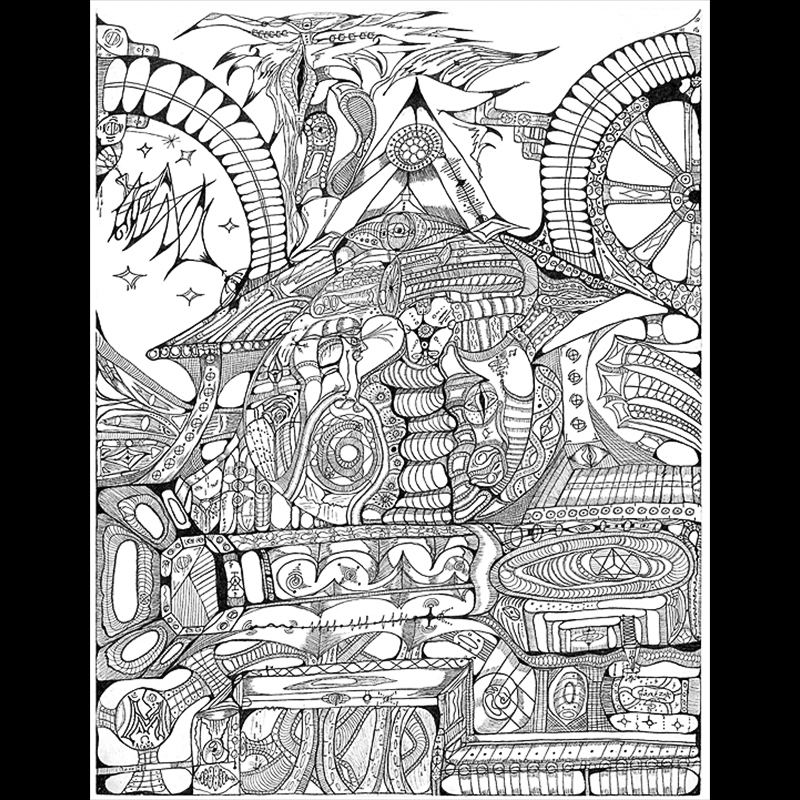 Maraka drawing.