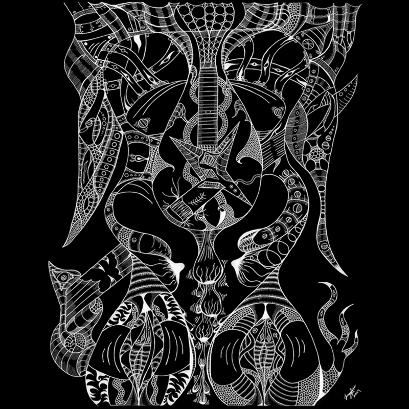 Mye Black drawing.