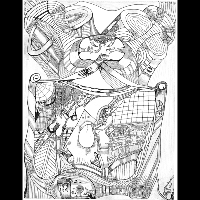 Secret drawing.